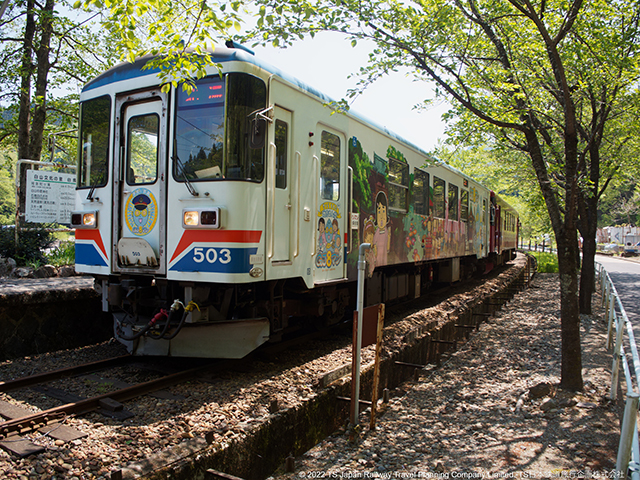 Nagaragawa Tetsudo 503 GJ8マン + 502 Hokuno 20220503
