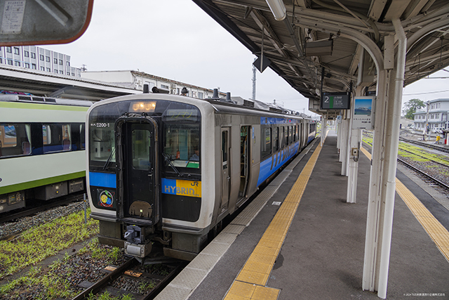 JR East HB200 (Diesel / battery Hybrid) & KiHa111 DMU Koumi Line Nakagomi