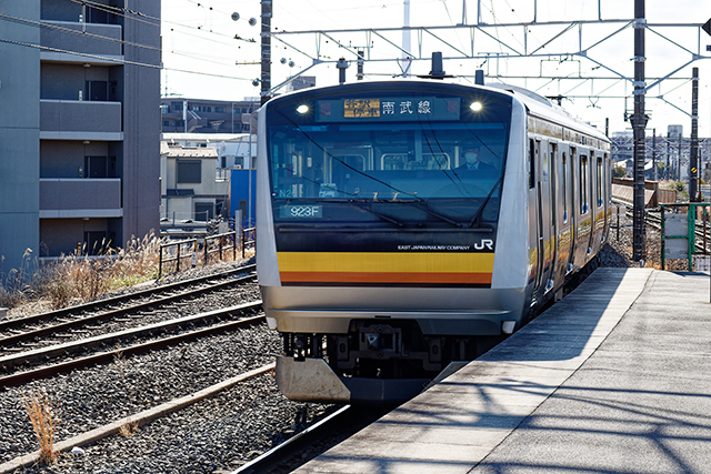 JR East Nambu Line E233 (Shitte)