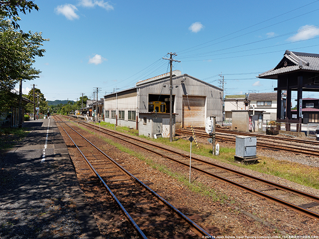 Isumi Railway Otaki depot and Station