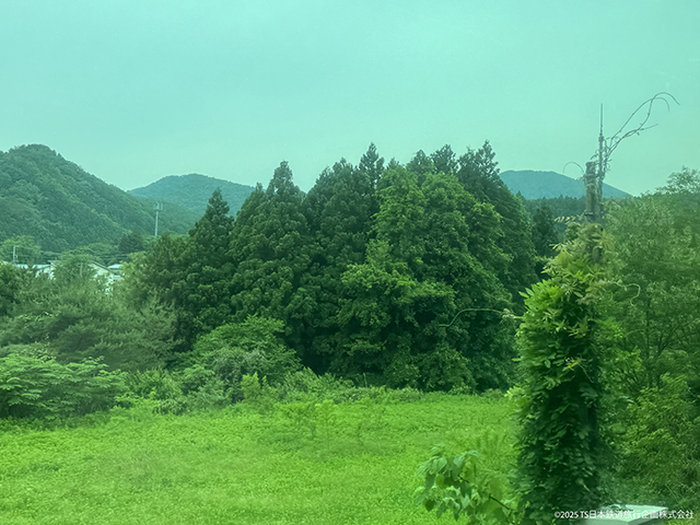 Banetsu West Line - Scenery near to Atamimachi - Koriyama