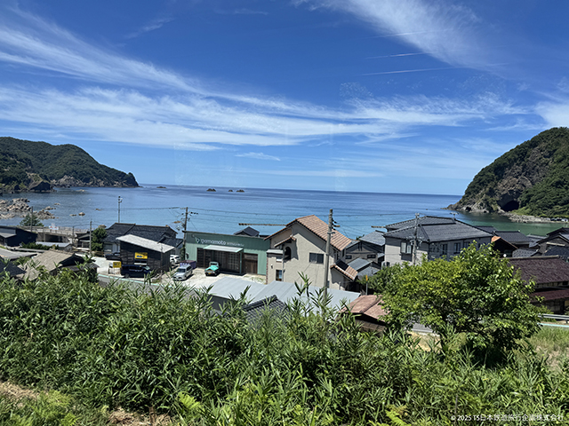 Sanin Main Line Scenery Kaigan Coast (Takenocho)