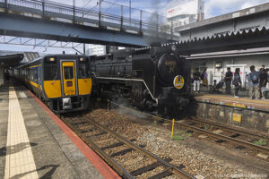 JR West SL Yamaguchi D51-200 (& KiHa187) Shin Yamaguchi